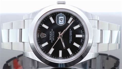 rolex mens black face|rolex datejust 41mm black face.